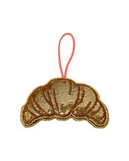 Oliver Bonas Croissant Embellished Decoration £8