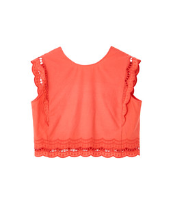 Oliver Bonas Cutwork Shell Top £45