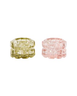 Oliver Bonas Daisy Candleholders S2 £12.50
