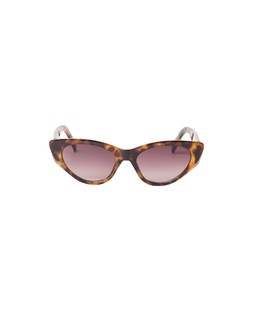 Oliver Bonas Dark Brown Faux Torte Cateye Sunglasses £26