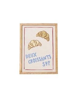 Oliver Bonas Deux Croissants Wall Art £60