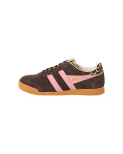 Oliver Bonas Gola x OB Exclusive Elan Brown Leopard Print Trainers £95