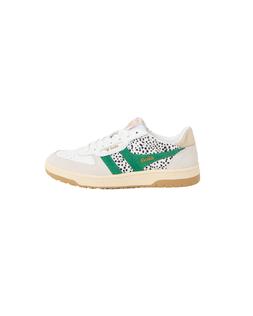 Oliver Bonas Gola x OB Exclusive Hawk Green Dotty Animal Trainers £90