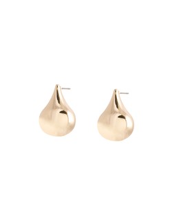 Oliver Bonas Gota Teardrop Gold Hoops £18