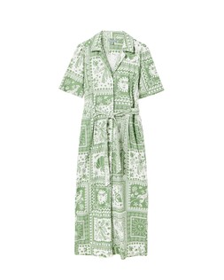 Oliver Bonas Green Tile Print Jumpsuit £85