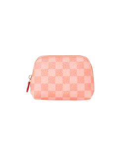 Oliver Bonas Holly Chequerboard Pouch £24