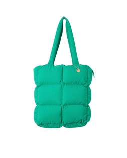 Oliver Bonas Maggie Green Quilted Shopper £62