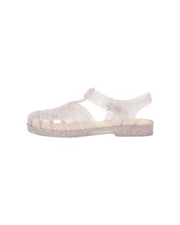 Oliver Bonas Melissa Possession Silver Jelly Fisherman Sandal £65