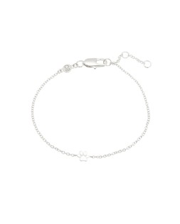 Oliver Bonas Milo Paw Print Silver Chain Bracelet £26.50