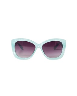 Oliver Bonas Mint Green Marble Square Cateye Sunglasses £26