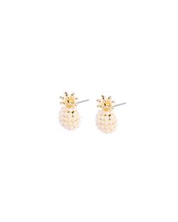 Oliver Bonas Pearlie Pineapple Faux Pearl Stud Earrings £14