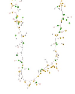 Oliver Bonas Pink & Green Bell Confetti Garland £18.50
