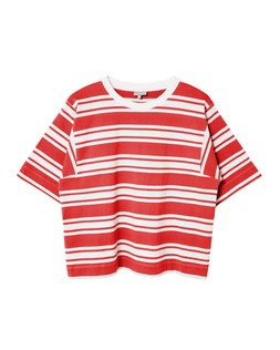 Oliver Bonas Red Stripe Boxy Tee £35