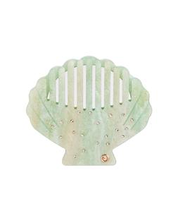 Oliver Bonas Sawyer Shell & Stone Detail Resin Comb & Mirror £19.50