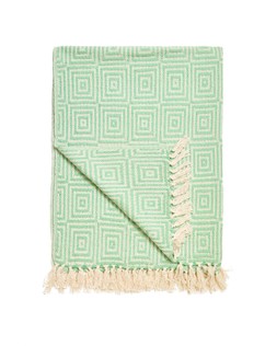 Oliver Bonas Squares Throw £29.50