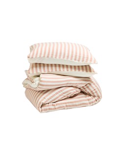 Oliver Bonas Stripe Muslin Bedlinen Set £85