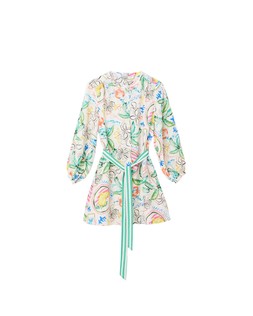 Oliver Bonas Summer Story Print Mini Dress £78