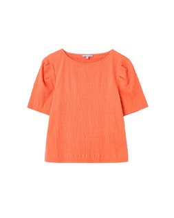 Oliver Bonas Texture Pleat Sleeve Top £38