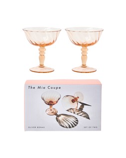 Oliver Bonas The Mia Coupe Glasses S2 £19.50
