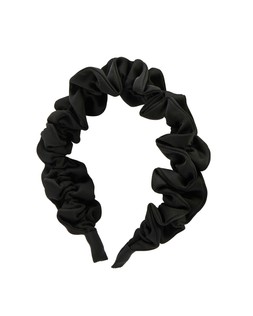 Reese Black Ruched Headband £22.5