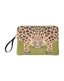 Sienna Green Leopard Laptop Case £32