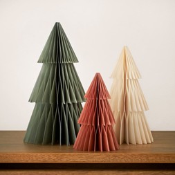 3 HONEYCOMB PAPER TREES £3 (413796)