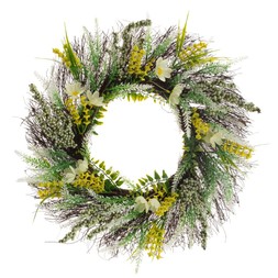 B&M HOME SS26 // COUNTRY RUSTIC // DAISY WREATH // £12 //