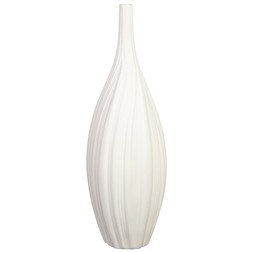 B&M HOME SS26 // JAPANDI CALM // TALL RIBBED VASE // £15 //