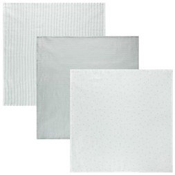 B&M SS26 // BABY EVENT // MUSLIN CLOTHS 3PK SPOTS // £4