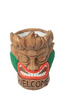 B&M GARDEN SS26 // TIKI - 8 WEEK ONLY // XL TIKI PLANTER // £20 //
