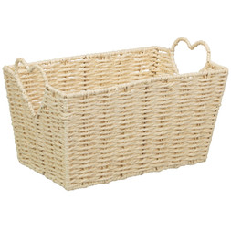 B&M VALENTINES DAY 2026// HEART PAPER BASKET // £4 //