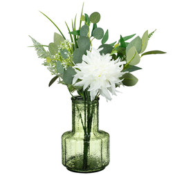 B&M HOME SS26 // JAPANDI CALM // FLORAL ARRANGEMENT IN HAMMERED VASE // £12 //