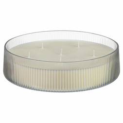 B&M HOME SS26 // STATEMENT HOME - LIMITED TIME ONLY // 6-WICK LARGE RIBBED CANDLE // £15 //
