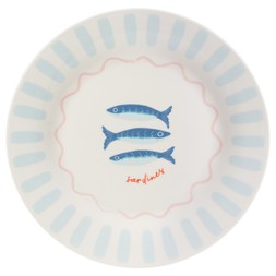 B&M HOME SS26 // ISLE LIFE - LIMITED TIME ONLY // PRINTED SIDE PLATE - SARDINES // £2 //