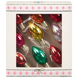 9PK LIGHT BULB TREE DECS £4 (436496)