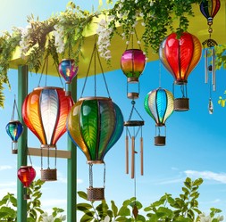 B&M GARDEN SS26 // SOLAR HOT AIR BALLOONS // SOLAR HOT AIR BALLOON £4 // XL HOT AIR BALLOON £8 // XXL HOT AIR BALLOON £18 //