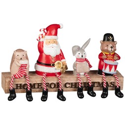 CHARACTER FAMILY CHRISTMAS SIGN £7 (412554)