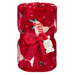 CHEERS PRINTED THROW £10 (437004)