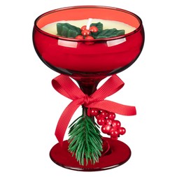 COCKTAIL CANDLE - WINTER BERRY £3 (436095)
