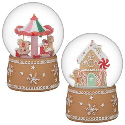 GINGERBREAD HOUSE SNOWGLOBE £6 (399621)