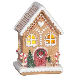 LIGHT UP LARGE GINGERBREAD HOUSE £10 (413338)