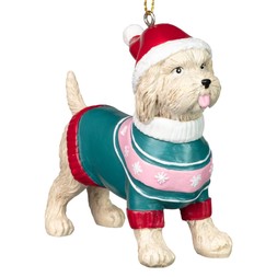 RESIN DOG TREE DEC COCKAPOO £2 (436502)