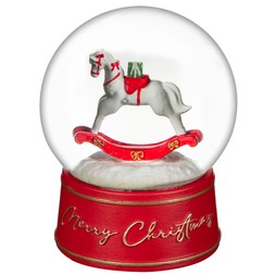 Traditional Snow Globe - With Rocking Horse £6 (399582)