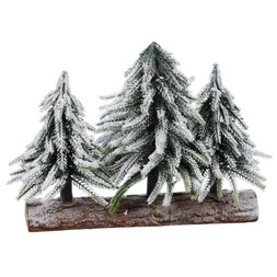 TRIO FROSTED TREES £10 (386824)