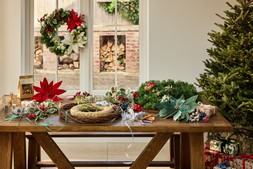 Country Christmas wreath