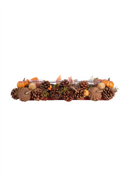 Autumn tea light holder