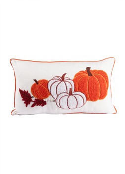 Embroidered Halloween cushion
