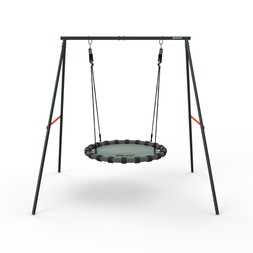 Plum Metal Nest Swing