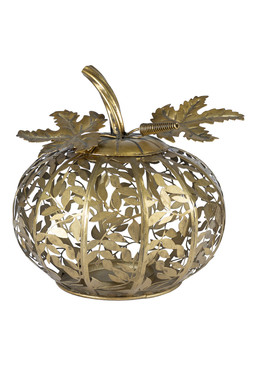 Iron lantern pumpkin