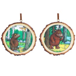 Gruffalo wood log dec
